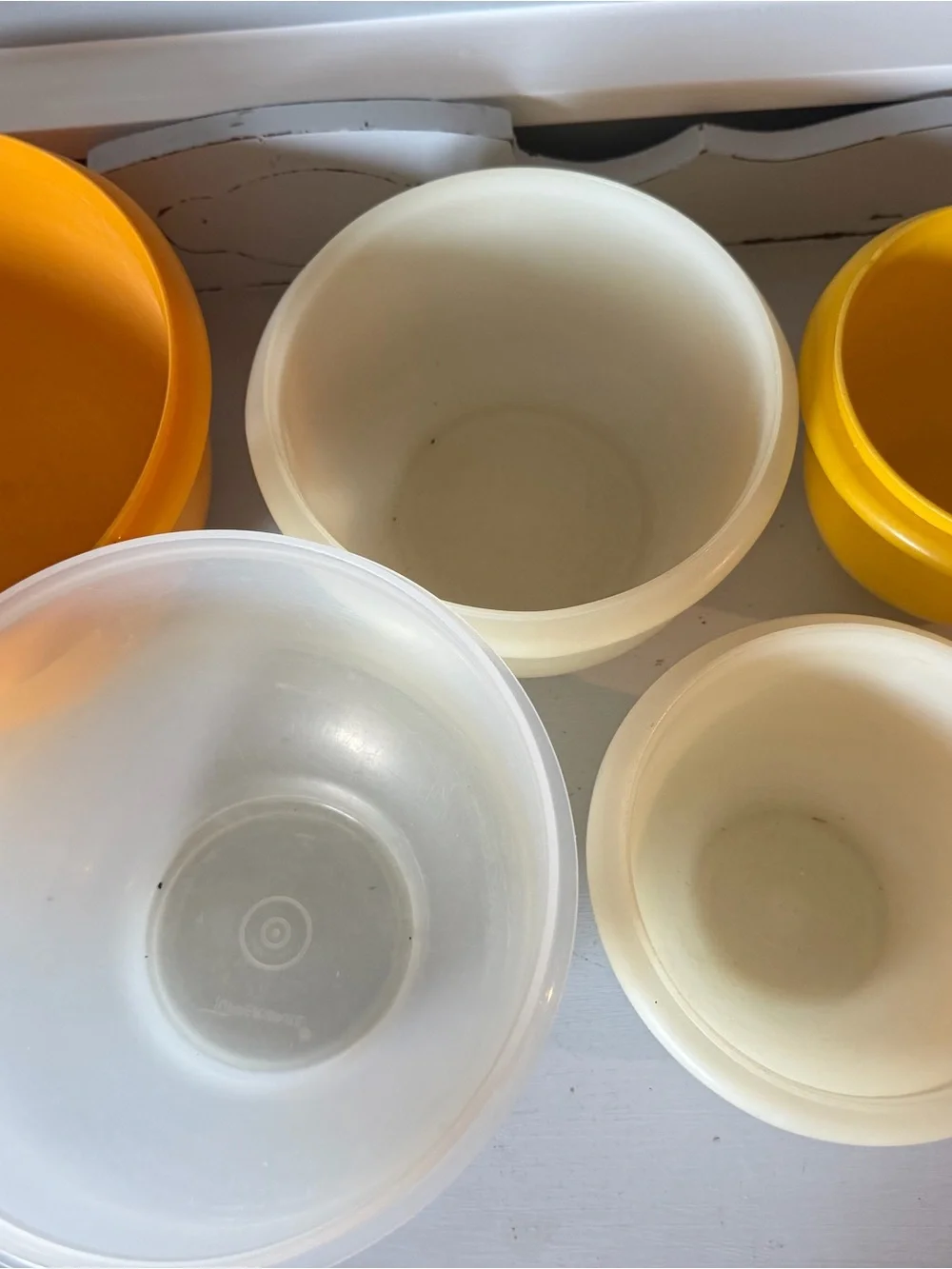 Vintage Tupperware - No Lids